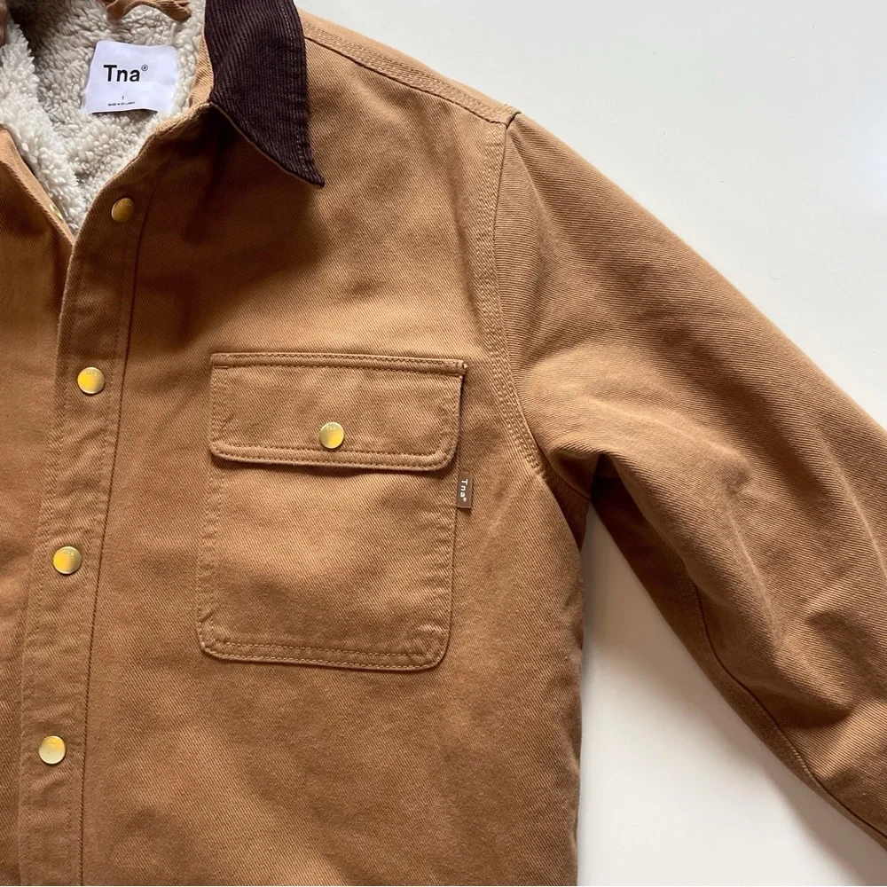 Aritzia TNA Sherpa Insulated Prospect Barn Jacket | Size 1 - Picture 2 of 8